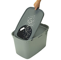 Moderna Top Cat Üstten Girişli Kapalı Kedi Tuvaleti 59 Cm (Olive Green / Zeytin Yeşili) - 3