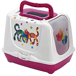Moderna Trendy Friends Kapalı Kedi Tuvaleti 57 Cm - Moderna