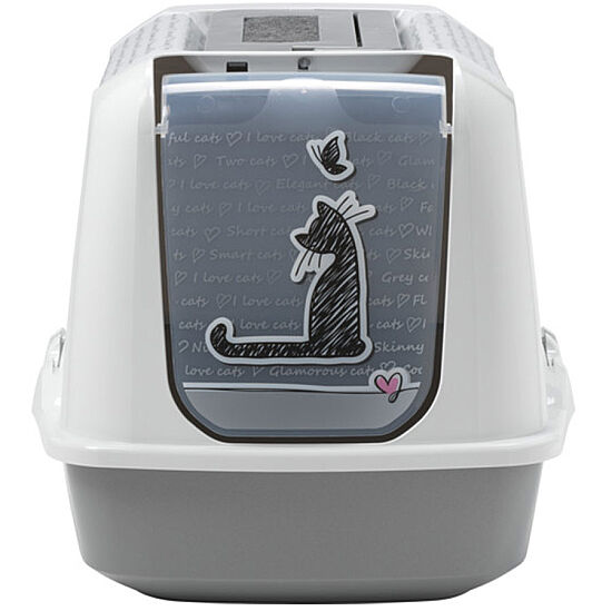 Moderna Trendy Love Kapalı Kedi Tuvaleti 57 Cm - 2