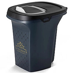 Moderna Trendy Luxurious Siyah Mama Saklama Kabı 6 Lt - Moderna