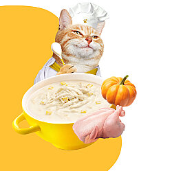 Moochie Tavuk Etli ve Balkabaklı Tahılsız Kedi Çorbası 40 Gr - 2