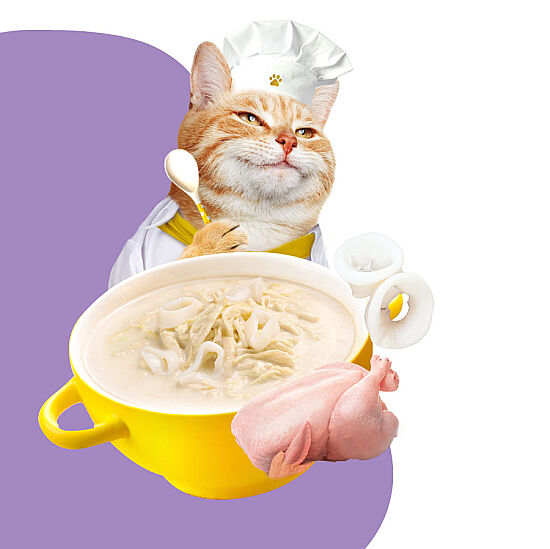 Moochie Tavuk Etli ve Kalamarlı Tahılsız Kedi Çorbası 40 Gr - 2