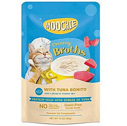 Moochie Ton Balığı ve Palamut Tahılsız Kedi Çorbası 40 Gr - Moochie