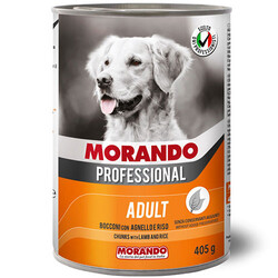 Morando Kuzu Etli ve Pirinçli Köpek Konservesi 405 Gr - Morando