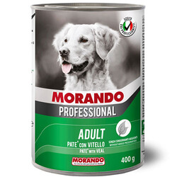 Morando - Morando Pate Dana Etli Köpek Konservesi 400 Gr