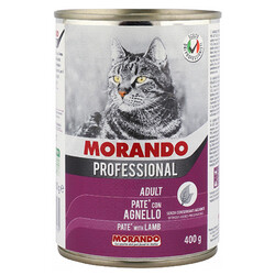 Morando - Morando Pate Kuzu Etli Kedi Konservesi 400 Gr