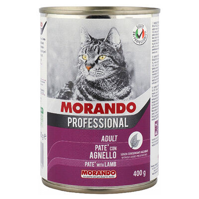 Morando Pate Kuzu Etli Kedi Konservesi 400 Gr