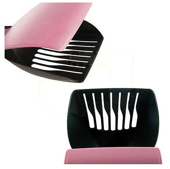 Mp Bergamo Shaker Kapaklı Kedi Kum Küreği 27 cm - (Gri) - 2