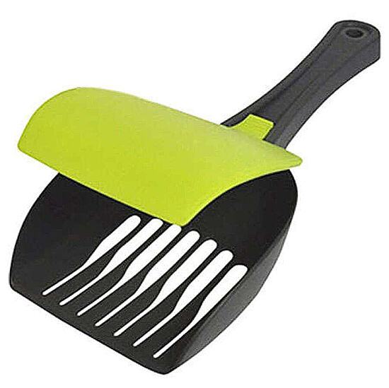 Mp Bergamo Shaker Kapaklı Kedi Kum Küreği 27 cm - (Gri) - 3