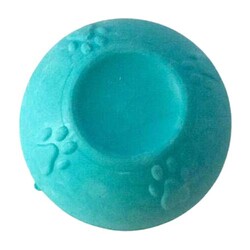 Multi Magic Kauçuk Küçük Irk Köpek Kemirme Top Oyuncağı 4,5 Cm - Turkuaz - Multi Magic