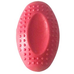 Multi Magic Kauçuk Küçük ve Orta Irk Köpek Kemirme Rugby Oyuncağı 8 Cm - Kırmızı - Multi Magic