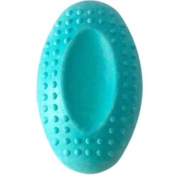 Multi Magic Kauçuk Küçük ve Orta Irk Köpek Kemirme Rugby Oyuncağı 8 Cm - Turkuaz - Multi Magic