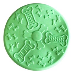 Multi Magic Sert Kauçuk Frizbee Köpek Oyuncağı 18 Cm - Yeşil - Multi Magic