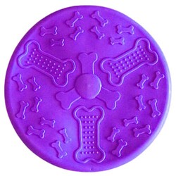 Multi Magic Sert Plastik Frizbee Köpek Oyuncağı 21 Cm - Mor - Multi Magic