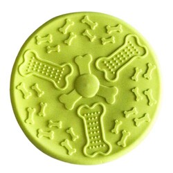 Multi Magic Sert Plastik Frizbee Köpek Oyuncağı 21 Cm - Sarı - Multi Magic