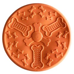 Multi Magic Sert Plastik Frizbee Köpek Oyuncağı 21 Cm - Turuncu - Multi Magic