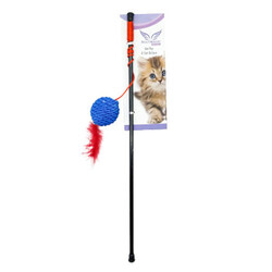 Multi Magic Peluş Örgü Plastik Kedi Oltası - Multi Magic