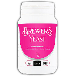 Natur Brewers Yeast Kediler İçin Sarımsaklı Maya Tableti (180 Tab.) - Natur