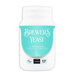 Natur - Natur Brewers Yeast Köpek İçin Sarımsaklı Maya Tableti (150 Tab.)