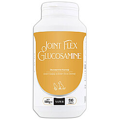Natur Joint Flex-Glucosamin Kedi ve Köpek Eklem Saglığı 180 Gr (90 Tab.) - Natur