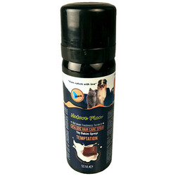 Nature Plan - Natur Plan 3320 Temptation Çikolata Aromalı Kedi ve Köpek Tüy Bakım Spreyi 50 ML