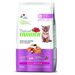 Natural Trainer Kitten Somonlu Yavru Kedi Maması 1,5 Kg - Natural Tranier