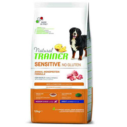 Natural Tranier Sensitive Hassas Sindirim Orta ve Büyük Irk Domuz Etli Köpek Maması 12 Kg - Natural Tranier