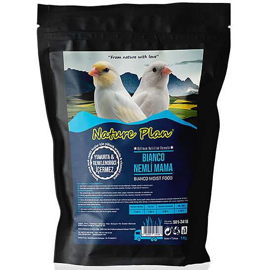 Nature Plan Nemli Bianco Kuş Maması 1 Kg - 1