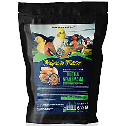 Nature Plan Nemli Kurtlu Kuş Maması 1 Kg - Nature Plan