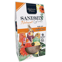 Nature Plan - Nature Plan Sandmix Grit Natural Kuş Kumu 250 Gr
