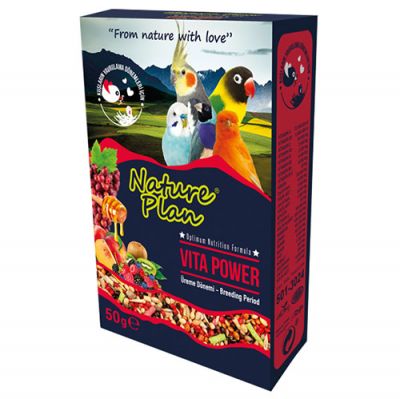 Nature Plan Vita Power Üreme Dönemi Yem Katkısı 50 Gr
