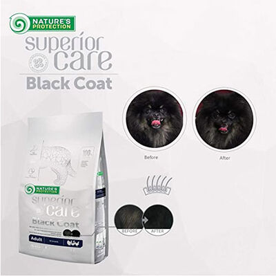 Natures Protection Black Dogs Kümes Hayvanlı Siyah Köpek Maması 1.5 Kg