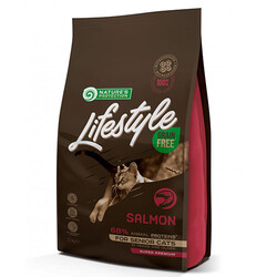 Natures Protection Senior Life Style Somonlu Yaşlı Kedi Maması 1,5 Kg - Natures Protection