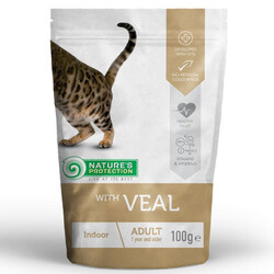 Natures Protection Ev Kedileri için Dana Etli Kedi Yaş Maması 100 Gr - Natures Protection