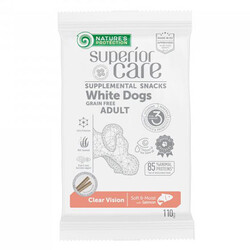 ​Natures Protection White Dog Snacks Beyaz Tüylü Göz Sağlığı Tahılsız Köpek Ödülü 110 Gr - Natures Protection