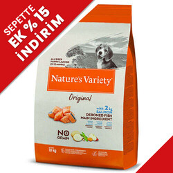 Natures Variety Junior Somonlu Tahılsız Yavru Köpek Maması 10 Kg - Thumbnail