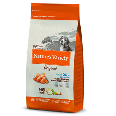 Natures Variety Junior Somonlu Yavru Tahılsız Köpek Maması 2 Kg