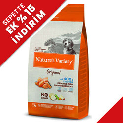 Natures Variety - Natures Variety Junior Somonlu Yavru Tahılsız Köpek Maması 2 Kg