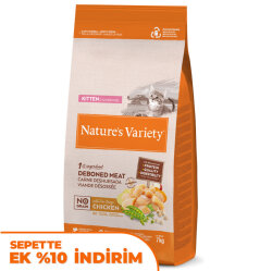 Natures Variety Kıtten Free Range Tavuk Etli Tahılsız Yavru Kedi Maması 7 Kg - Natures Variety