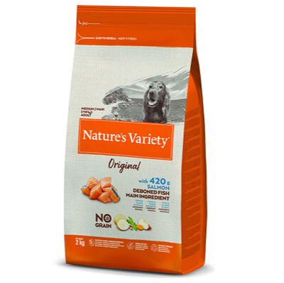 Natures Variety Medium Maxi Orta ve Büyük Irk Somonlu Tahılsız Köpek Maması 2 Kg