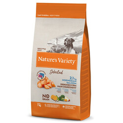 Natures Variety Mini Küçük Irk Norveç Somonu Tahılsız Köpek Maması 7 Kg - Thumbnail