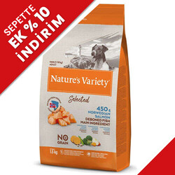 Natures Variety No Selected Mini Küçük Irk Norveç Somonu Tahılsız Köpek Maması 1,5 Kg - Natures Variety