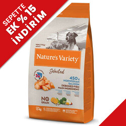 Natures Variety No Selected Mini Küçük Irk Norveç Somonu Tahılsız Köpek Maması 1,5 Kg - Thumbnail