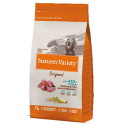 Natures Variety - Natures Variety Original Medium Maxi Orta ve Büyük Irk Ton Balıklı Köpek Maması 2 Kg