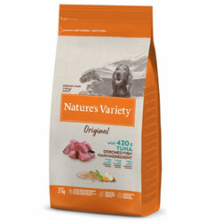 Natures Variety Orijinal Medium Maxi Orta ve Büyük Irk Ton Balıklı Köpek Maması 12 Kg - Natures Variety