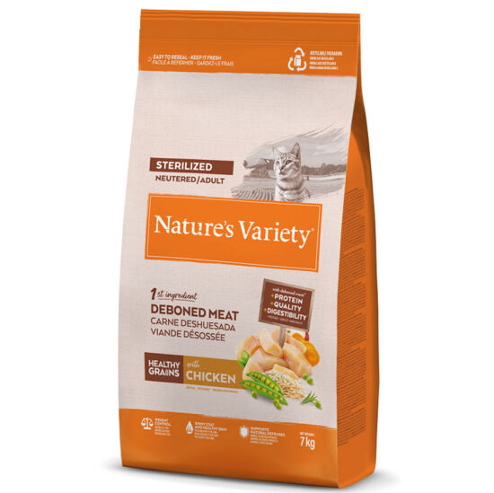 Natures Variety Sterilized Free Range Kısırlaştırılmış Tavuklu Tahılsız Kedi Maması 7 Kg - 2
