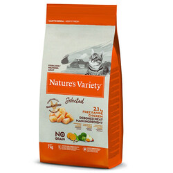Natures Variety - Natures Variety Sterilized Free Range Kısırlaştırılmış Tavuklu Tahılsız Kedi Maması 7 Kg