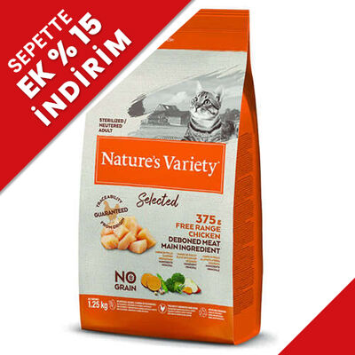 Natures Variety Tavuk Etli Tahılsız Kedi Maması 1,25 Kg