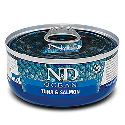 ND 2031 Ocean Ton Balığı ve Somonlu Kedi Konservesi 70 Gr - N&D