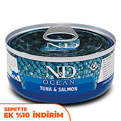ND 2031 Ocean Ton Balığı ve Somonlu Kedi Konservesi 70 Gr - N&D